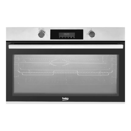 BBWHT12300XS -  فرن غاز بلت ان بيكو، فضي 90 سم، أمان، اشعال ذاتي، ديجيتال