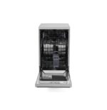 ⁦غسالة اطباق وايت بوينت 10 فرد 5 برنامج بشاشة ديجيتال و خاصية النصف حمل و 3 رشاشات للمياه باللون الفضي WPD105DS⁩ - الصورة ⁦2⁩