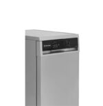 ⁦غسالة اطباق وايت بوينت 10 فرد 5 برنامج بشاشة ديجيتال و خاصية النصف حمل و 3 رشاشات للمياه باللون الفضي WPD105DS⁩ - الصورة ⁦4⁩