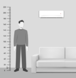 TORNADO Split Air Conditioner 1.5 HP Cool Digital Plasma Shield White TH-H12BEE