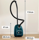 Bosch Vacuum Cleaner Series 4 ProFamily Blue Model BGL41WFAMP Berty center